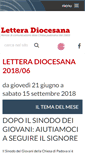 Mobile Screenshot of letteradiocesana.diocesipadova.it