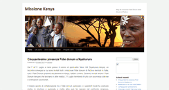 Desktop Screenshot of missionekenya.blog.diocesipadova.it